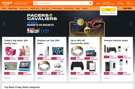 Amazon（美国最大电商平台）